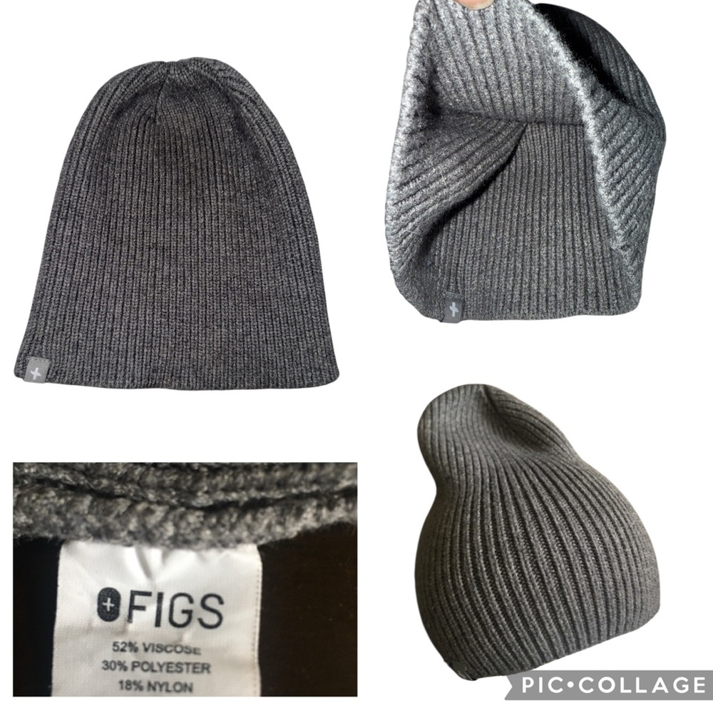 Figs Grey Skull Hat